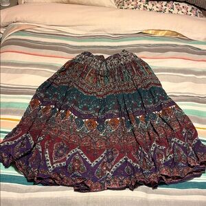 Bohemian Multicolor Skirt